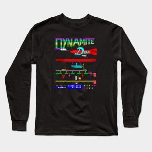 Mod.2 Arcade Dynamite Dan Video Game Long Sleeve T-Shirt